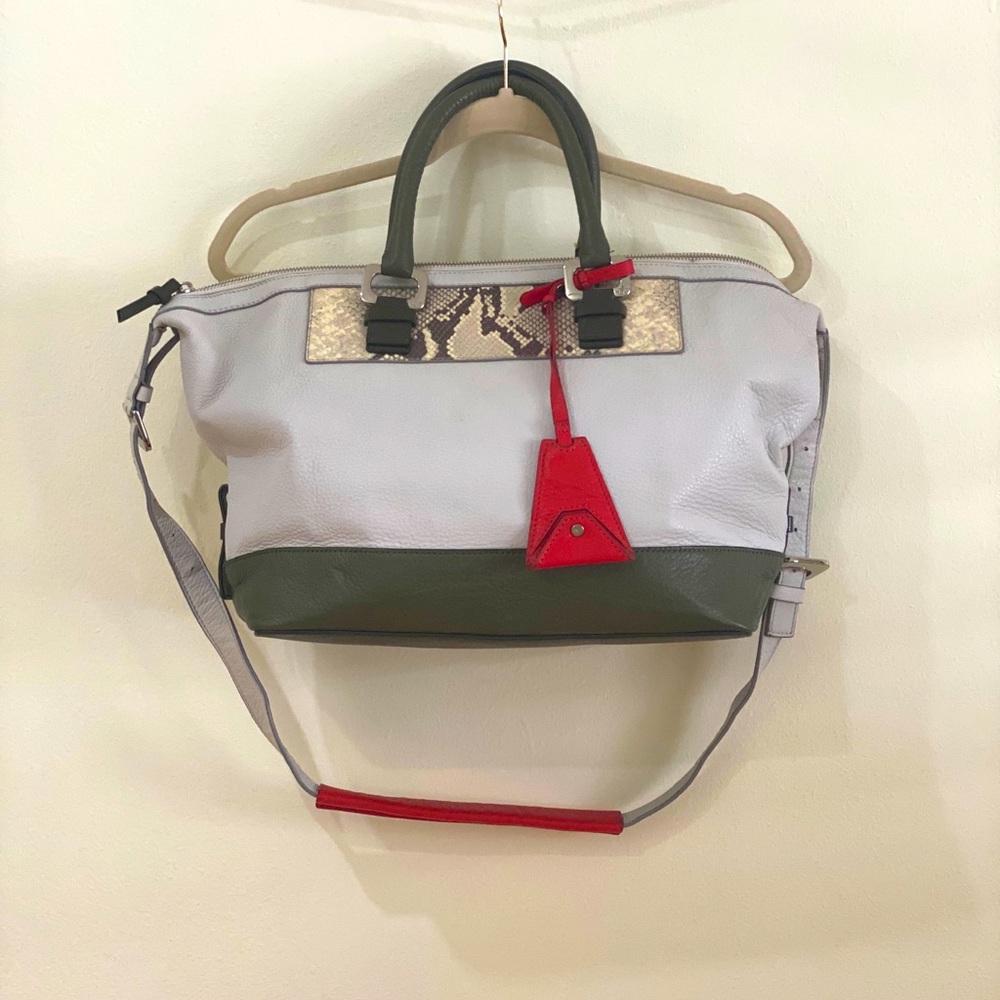 Diane Von Furstenberg -DVF -Drew Patchwork Satchel